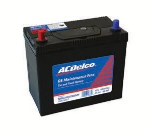 Batería ACDelco NS60-650BSMF Línea Roja | 430 CCA | Libre Mantenimiento